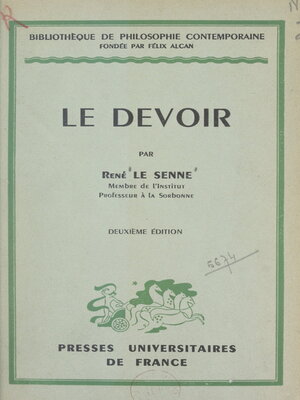 cover image of Le devoir